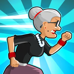 Angry Gran Run — mini igre